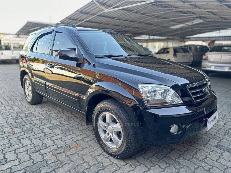 KIA MOTORS - SORENTO - 2008/2008 - Preta - R$ 48.900,00